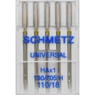 Schmetz universal sewing machine needles, Size110/18